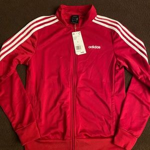 Adidas dark red NWT jacket